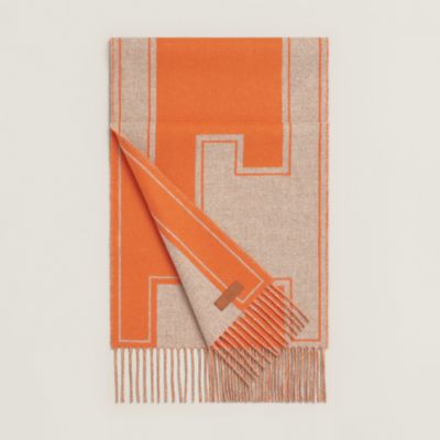 カシミヤマフラー 《コリエ・ド・シアン》 | Hermès - エルメス-公式サイト